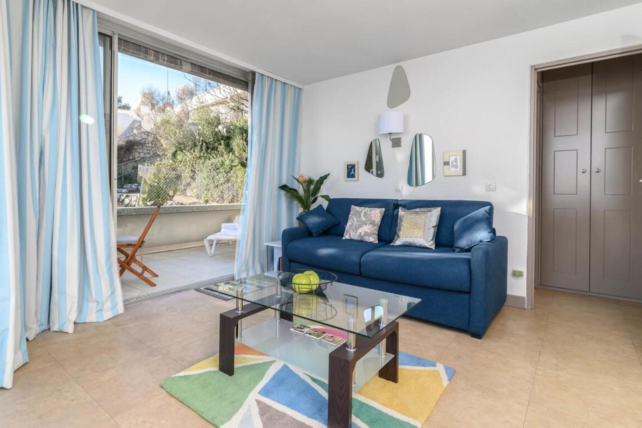 Air-Conditioned Apartment With Sea View Furnished Terrace & Parking Cap-d'Ail Exterior foto