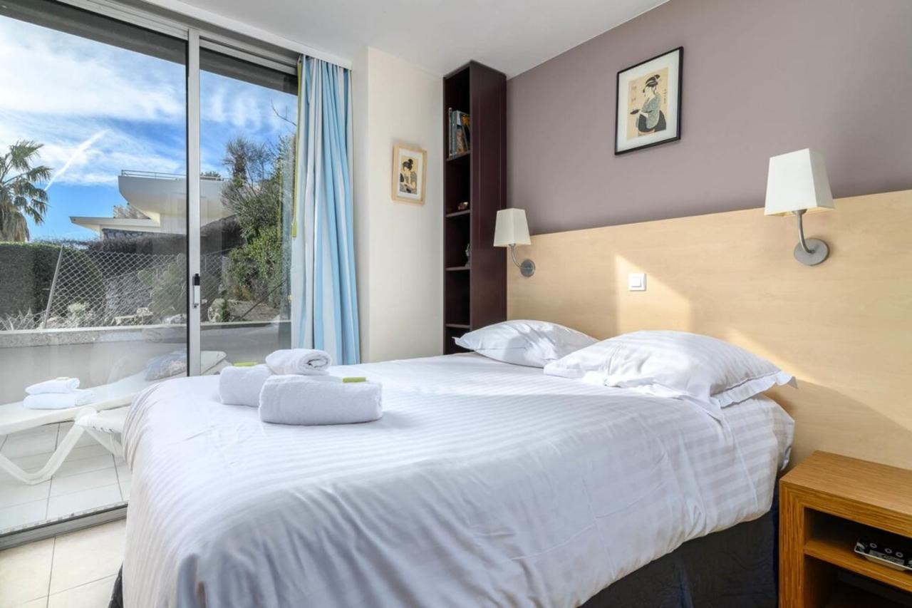 Air-Conditioned Apartment With Sea View Furnished Terrace & Parking Cap-d'Ail Exterior foto